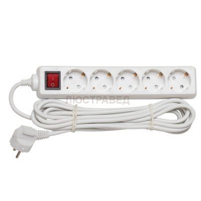 Удлинитель Navigator 94 192 NPE-S-03-300-ESC-3x1 с/з с выкл. 3 гн. 3м