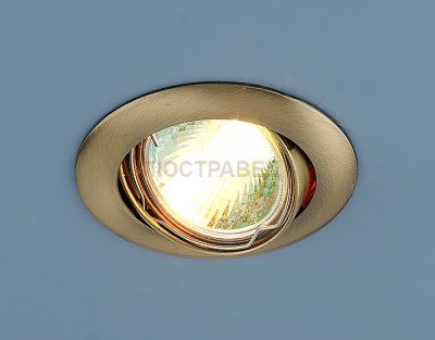 Точечный светильник Электростандарт 104S SB (бронза)