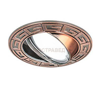 Светильник Gauss Metal CA018 Круг. Бронза, Gu5.3