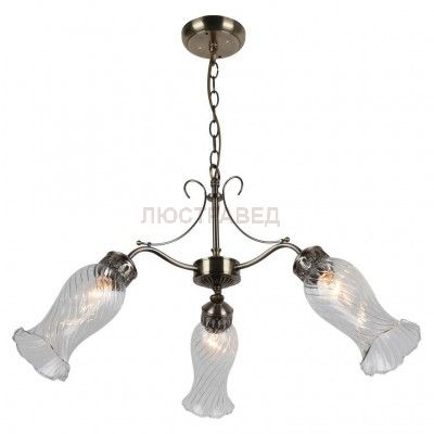 Подвесной светильник Escada 162/3 E14*40W Antique Brass