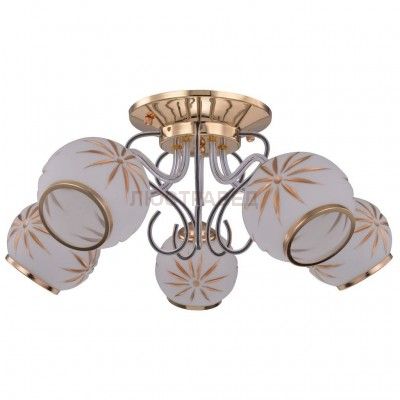 Потолочный светильник Escada 223/5PL E27*60W Gold