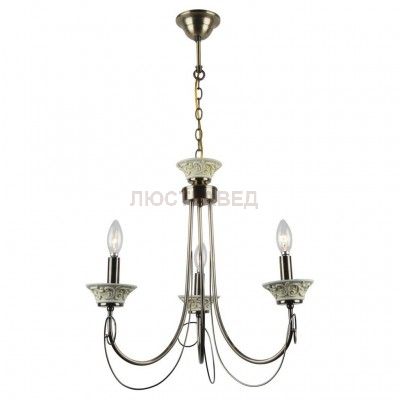 Подвесной светильник Escada 283/3 E14*40W Antique Brass