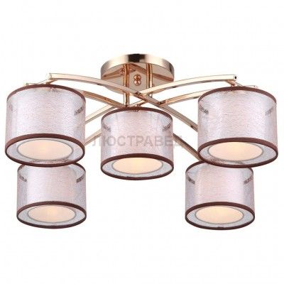 Потолочный светильник Escada 257/5PL E27*60W Gold