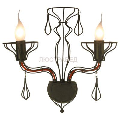 Настенный бра Arte lamp A3225AP-2BK Artefact