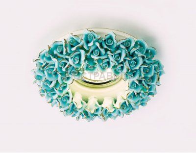 Встраиваемый светильник Ambrella D5505 BL/G