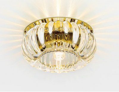 Встраиваемый светильник Ambrella D7330 CL/G