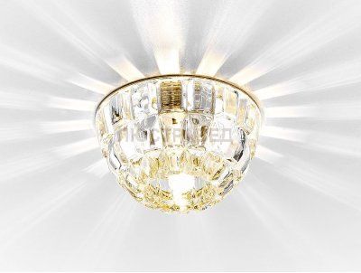 Встраиваемый светильник Ambrella D4180 Big CL/G