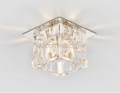 Встраиваемый светильник Ambrella D7350 CL/CH