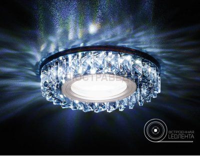 Встраиваемый светильник Ambrella S255 BK