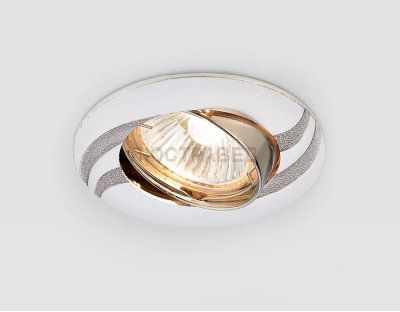 Светильник Ambrella 644 PS/N Перламутровое серебро/никель MR16