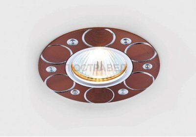 Встраиваемый светильник Ambrella A808 AL/BR