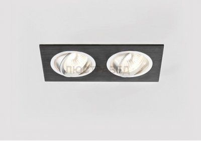 Встраиваемый светильник Ambrella A601/2 BK