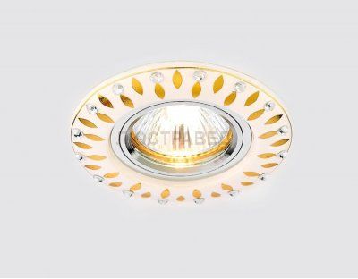 Встраиваемый светильник Ambrella D5533 W/GD