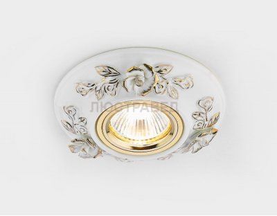 Встраиваемый светильник Ambrella D5503 W/GD