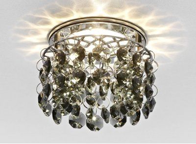 Встраиваемый светильник Ambrella K3221 BK/CH