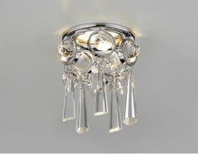 Светильник Ambrella K2222 CH/CL хром/прозрачный