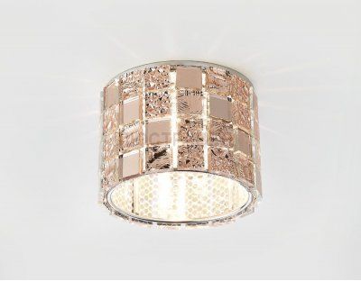 Точечный светильник Ambrella с узором D9050 BR