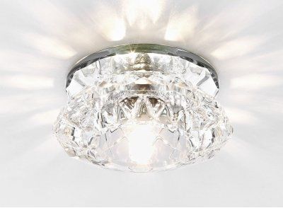 Точечный светильник Ambrella Кристальный D8068 CH CL