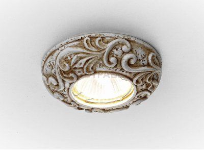 Точечный светильник Ambrella с узором D2980 BG