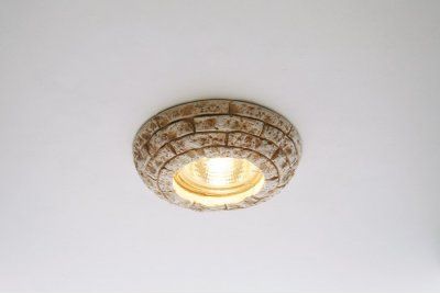 Точечный светильник Ambrella с узором D2940 BG