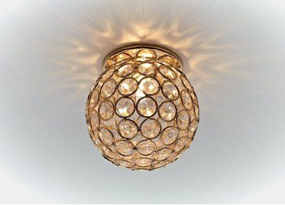 Точечный светильник Ambrella с узором D1000 G