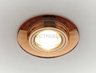 Точечный светильник Ambrella зеркальный Классика 8160 BR