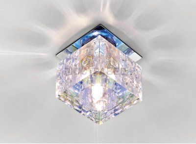 Светильник Ambrella D8247 Multi/CH хром/перламутровый G9 D70 H80 mm