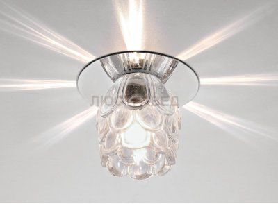 Встраиваемый светильник Ambrella D302 CL-CH