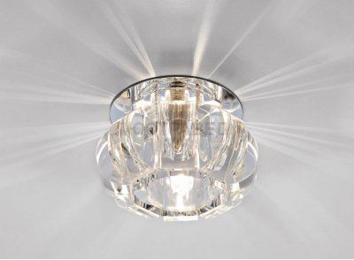 Встраиваемый светильник Ambrella D1057 CL/CL/CH
