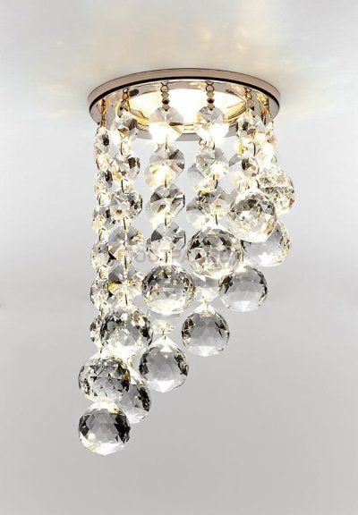 Встраиваемый светильник Ambrella K205C CL/G