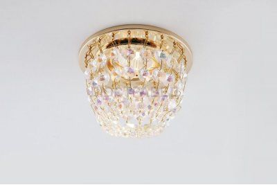 Встраиваемый светильник Ambrella K2075 G/PR