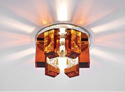 Встраиваемый светильник Ambrella D1017 CL/TI/CH