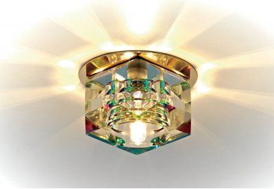 Встраиваемый светильник Ambrella D605 MULTI/G