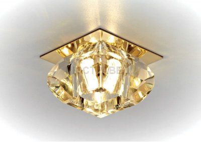 Встраиваемый светильник Ambrella D8048 CL/G