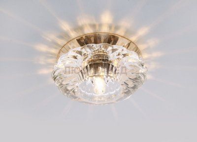 Встраиваемый светильник Ambrella D8180 CL/G