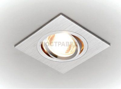 Точечный светильник Ambrella встраиваемый A601 AL