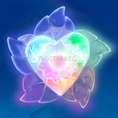 Ночник Uniel DTL-302-Цветок/Pearl/4LED/0 5W