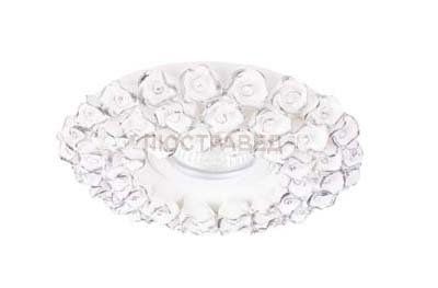 Светильник встраиваемый Donolux N1628-White+silver