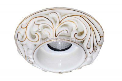 Светильник встраиваемый Donolux N1630-White+gold