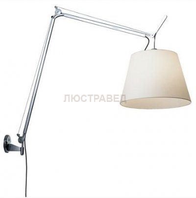 Настенный светильник бра Artemide 0564010A+0780010A+0563050A TOLOMEO MEGA PARETE