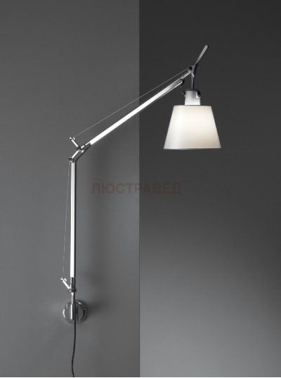 Настенный светильник бра Artemide 0947020A+A025150 TOLOMEO BASCULANTE PARETE