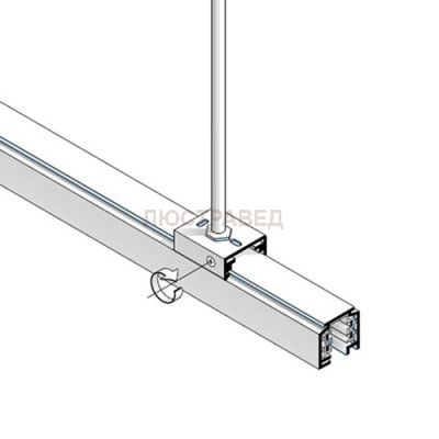 Шинная (трековая) система 3 Artemide L170120 3-Circuit Tracks