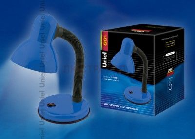 Настольный светильник UNIEL TLI-201 Blue. E27