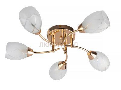 Люстра потолочная Toplight TL7120X-05FG Lucy