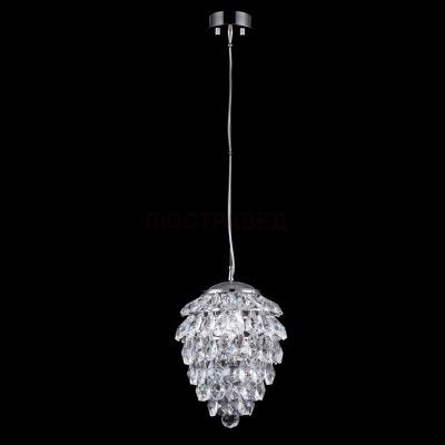 Светильник подвесной Crystal lux CHARME SP1+1 LED CHROME/TRANSPARENT 1370/202