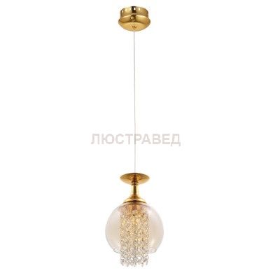 Светильник подвесной Crystal lux CHIK SP1 GOLD 1381/201