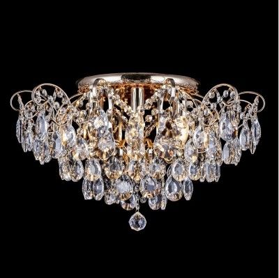 Светильник потолочный Crystal lux CONTESSA PL6 GOLD 1431/106