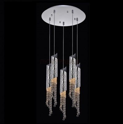 Светильник подвесной Crystal lux CREDO D450-5 CHROME 1470/205