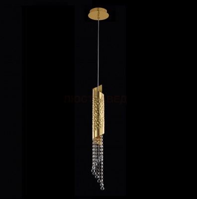 Светильник подвесной Crystal lux CREDO SP1 GOLD 1471/201