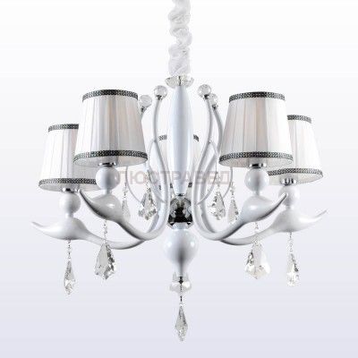 Люстра Crystal lux FLAMINGO SP-PL5 WHITE 1761/305